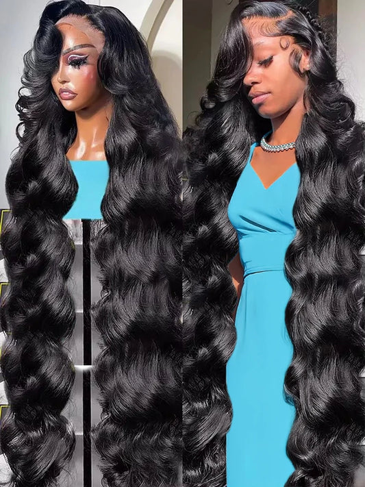 Lace Frontal Wig Water Wave Wigs 100% Human Hair Brazilian Hair