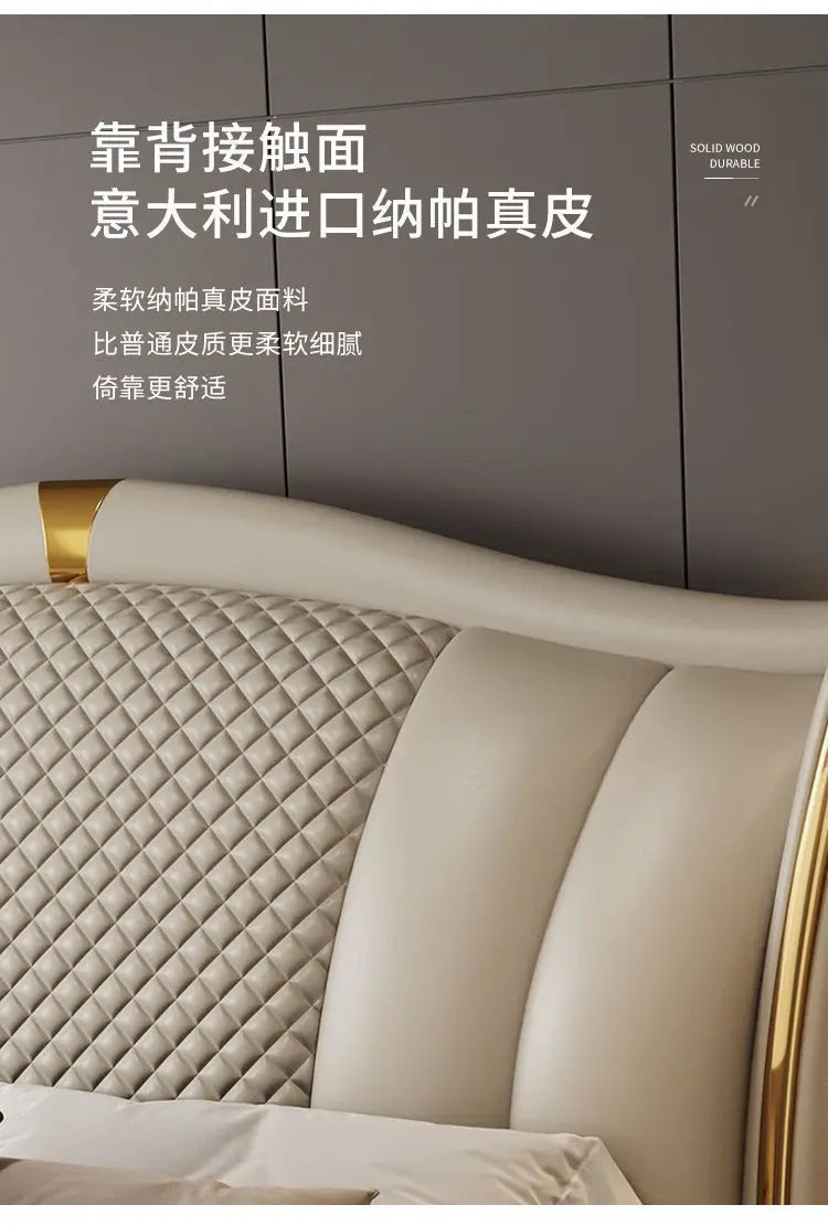 King Size Luxury Massage Bed Modern Design Safe Sleeping Sofa Bed Human Dog Double Letto Matrimoniale Lounge Suite Furniture