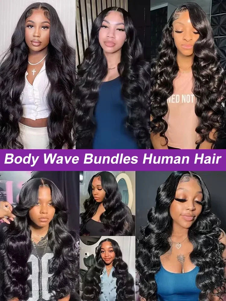 Transparent Lace Frontal Human Hair Wigs Glueless Water Wave Lace Front Wig