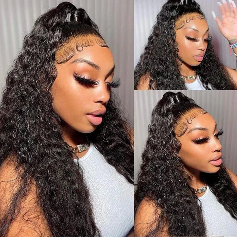 Water Wave Bundles Curly Human Hair Bundles Brazilian Weaving 26 28 30 32 Inch Natural Human Hair Remy Raw Virgin Hair 100 Human