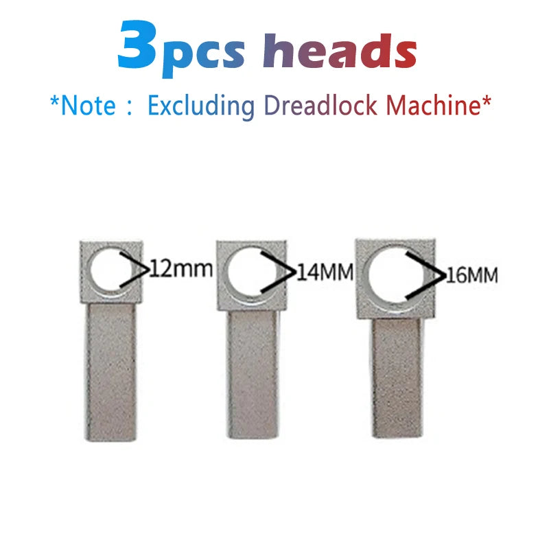 Dreadlock Maker Machine,Portable Handheld Electric Dreadlock Tools,for Dreadlock Suitable for Long Human Hair and Synthetic Hair