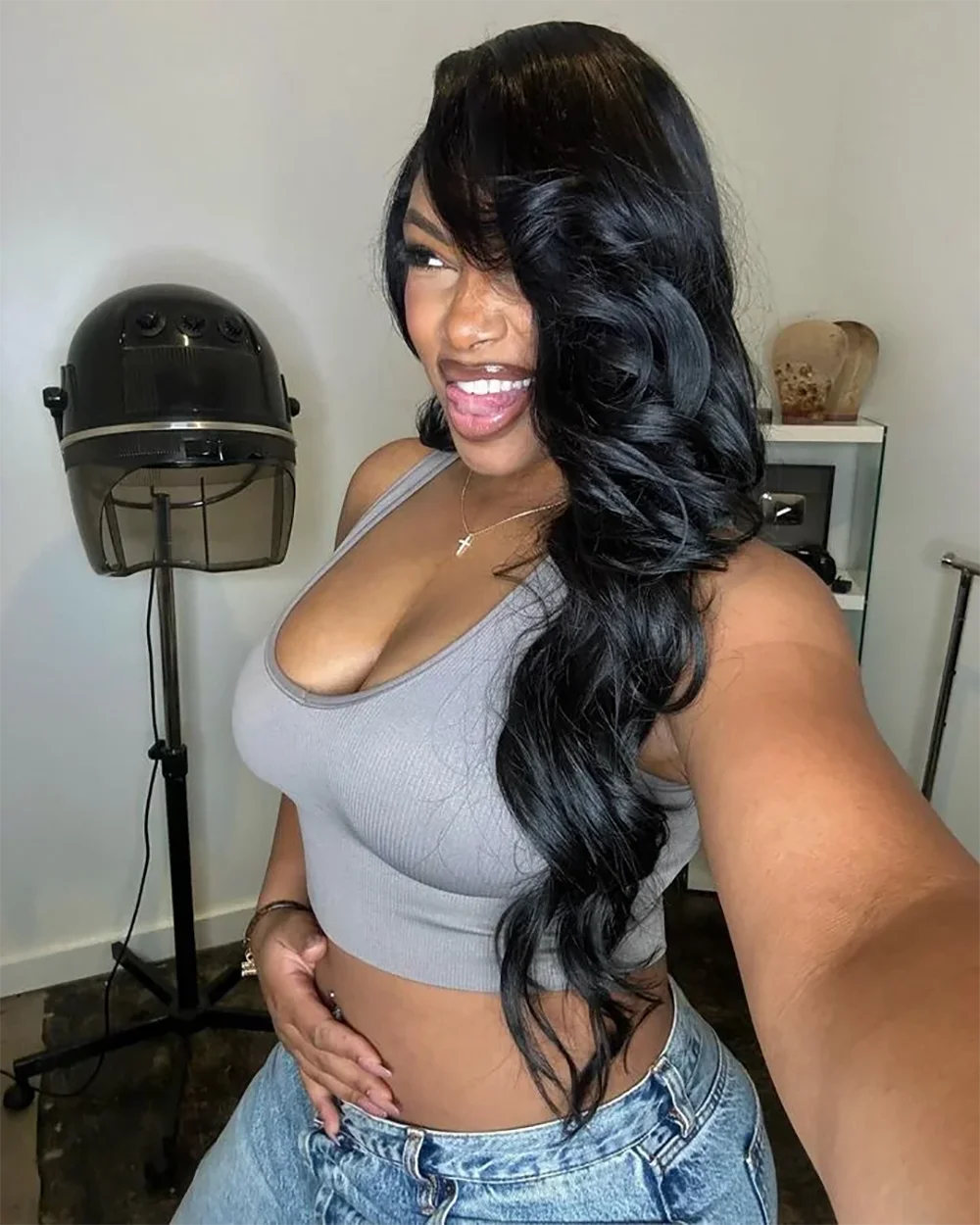 Lace Frontal Wig Water Wave Wigs 100% Human Hair Brazilian Hair