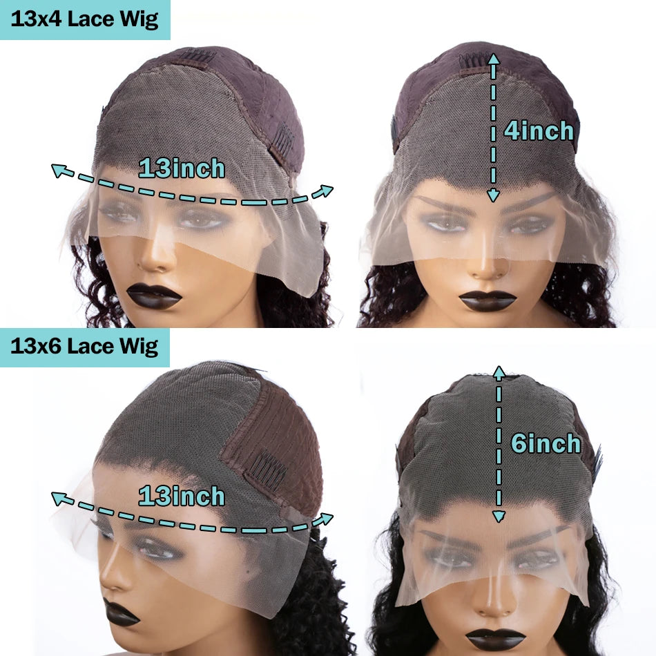 30 40 Inch 4/27 Highlight Body Wave 13x4 Human Hair Lace Frontal Wigs 250 Density Colored Ombre 13x6 HD Lace Front Wig For Women