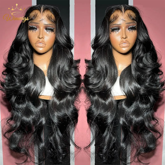 Body Wave Lace Front Wig 13x4 Lace Frontal Wig Quality Transparent Human Hair Wigs