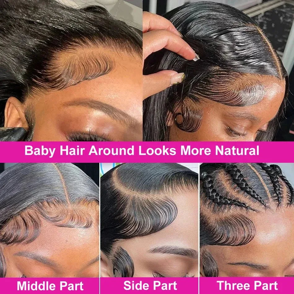 Short Curly Bob Wigs 13x6 HD Lace Front Human Hair For Women Deep Wave 13x4 Frontal Brazilian Remy 5x5 Closure Wig