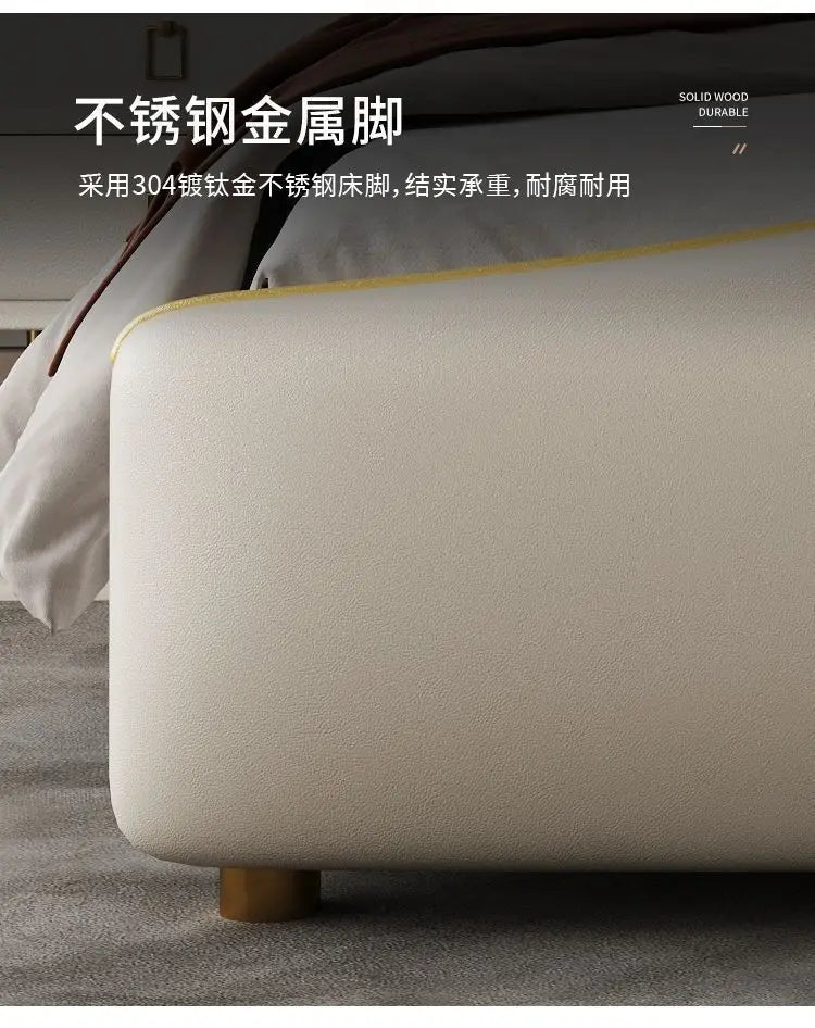 King Size Luxury Massage Bed Modern Design Safe Sleeping Sofa Bed Human Dog Double Letto Matrimoniale Lounge Suite Furniture