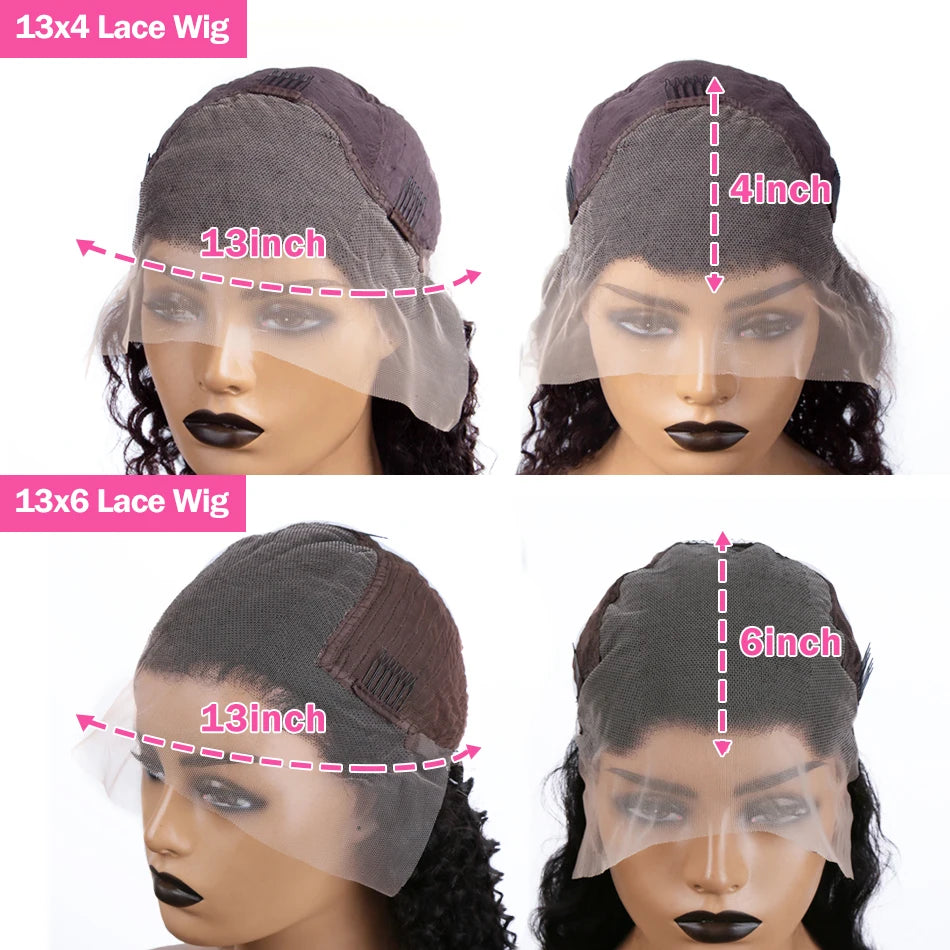 Lace Frontal Wig Human Hair Transparent Lace Front Preplucked Black Body Wave Human Hair Wigs
