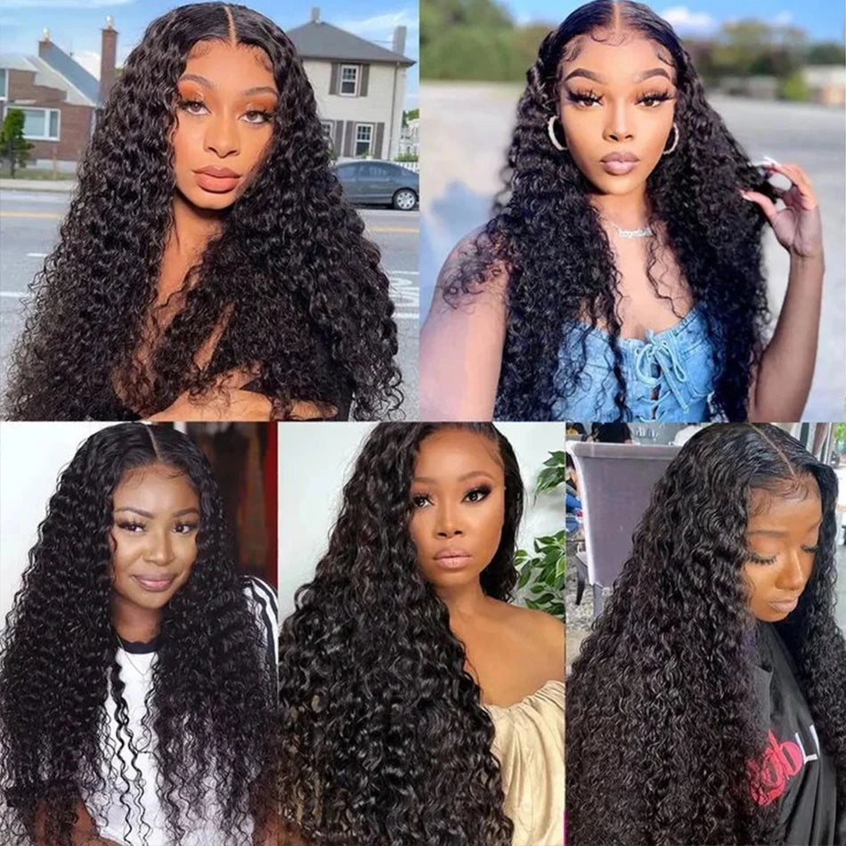 Water Wave Bundles Curly Human Hair Bundles Brazilian Weaving 26 28 30 32 Inch Natural Human Hair Remy Raw Virgin Hair 100 Human