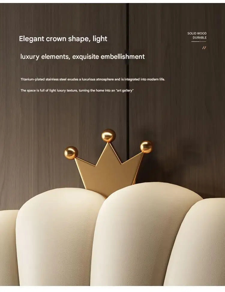 King Size Luxury Queen Double Bed Modern Bedroom European Design Girls Beliche Trendy Furniture