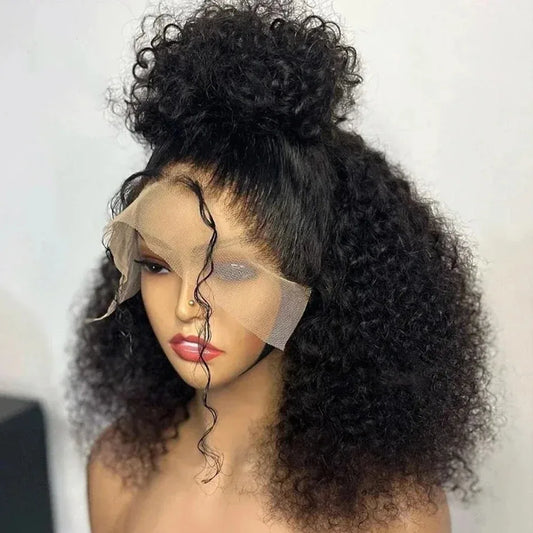 Short Curly Bob Wigs 13x6 HD Lace Front Human Hair For Women Deep Wave 13x4 Frontal Brazilian Remy 5x5 Closure Wig