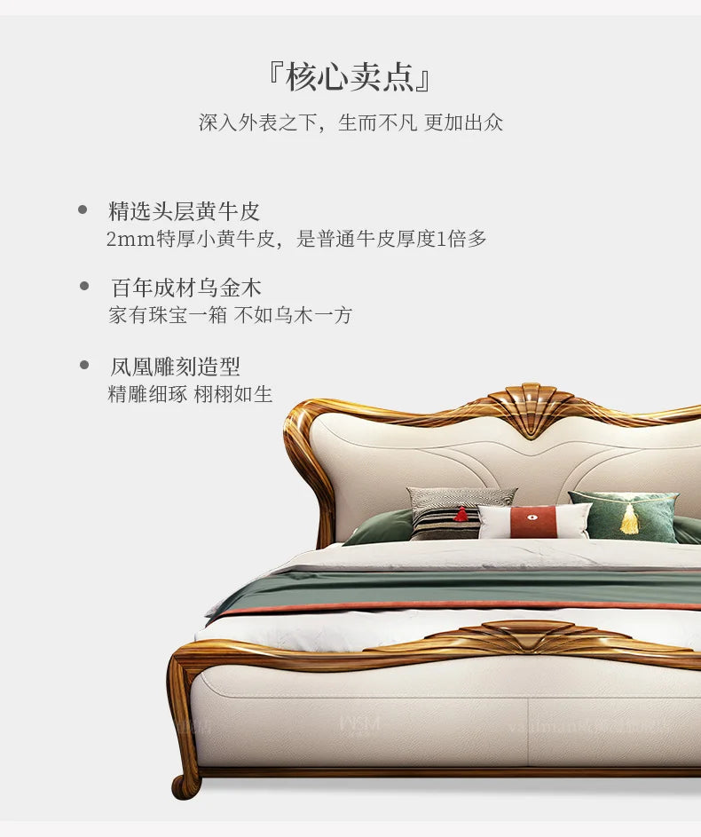 Royal Luxury Double Bed Frame Nordic Modern Whitr Designer King Size Bed Frame Girl Sleeping Cama Matrimonio Bedroom Furniture