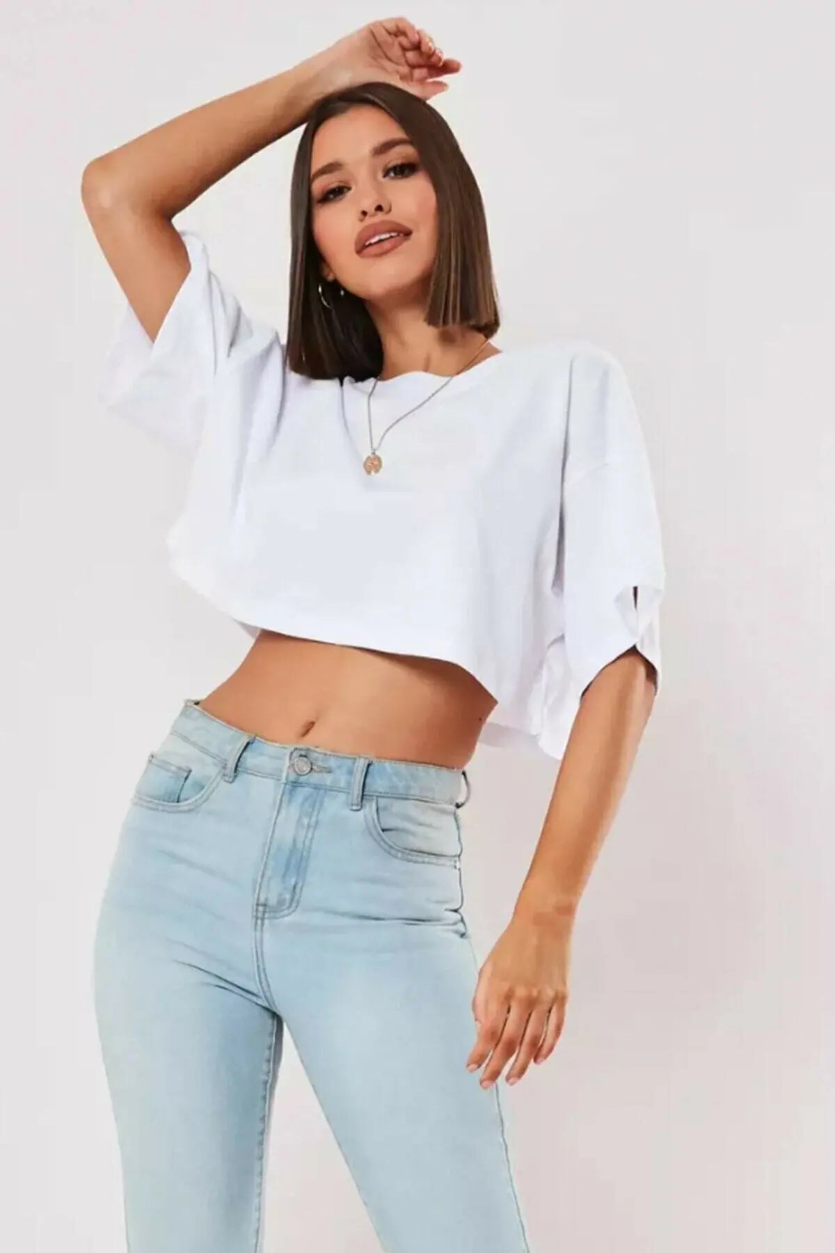 Short Sleeve Dance Running Clothes Yoga Fitness Crop Top