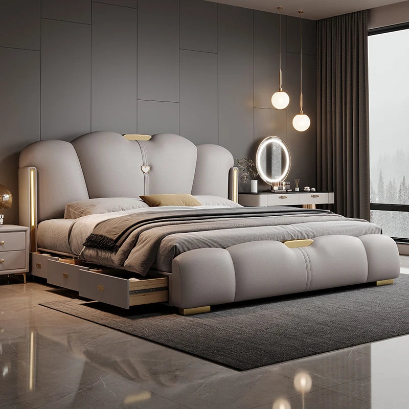 150X200cm full bedroom furniture queen beds on offer wooden marriage beds double king size beds headboards bed racks and frame