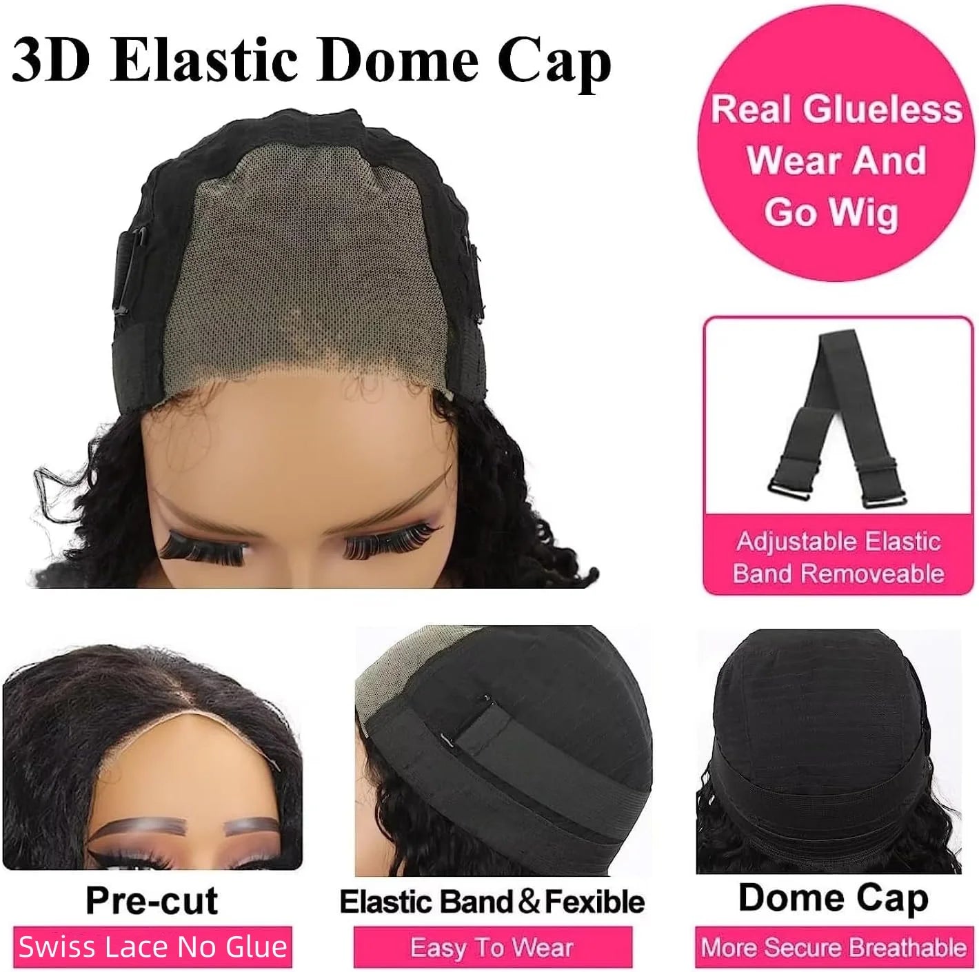 Kinky Curly Bob Wigs Human Hair Glueless 4X4 Lace Wig Malaysia Hair Short Curly Bob Wigs